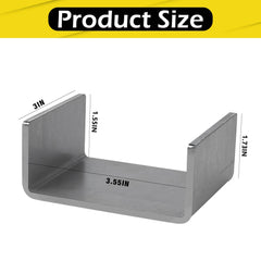 XZWMY side profile displaying pocket dimensions for accurate placement and fit