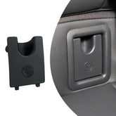 Y-QIPED front view of the ISOFIX cover showing clean fit and restored look