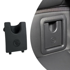 Y-QIPED front view of the ISOFIX cover showing clean fit and restored look