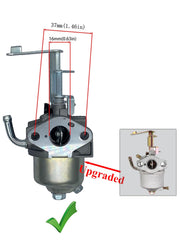 YAMAKATO carburetor with mounting gaskets visible for correct seal and leak prevention