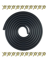 YAMAKATO front view of packaged 10ft fuel line kit showing contents clearly