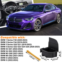 YAOBINID installed in BMW console illustrating seamless OEM look benefit