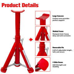 YATOINTO folded jack stand compact storage for easy transport