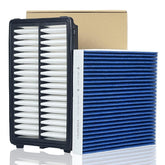 YAURENVA front packaging of engine and cabin filter kit, ensures correct fit