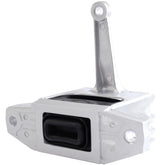 YBDDZH front view of engine mount showing bolt holes and solid fit benefit