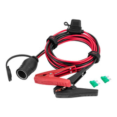 YCIND front view female socket showing dustproof cap and secure outlet benefit