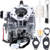 YDO carburetor front view showing fit and bolt pattern, ensuring proper replacement
