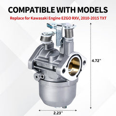 YDO carburetor close-up of throttle mount for secure control