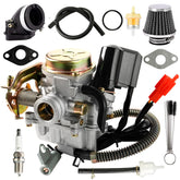 YDO carburetor front view showing clean profile and easy fit