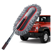 YeewayVeh front view showing gray and red duster, quick dust removal