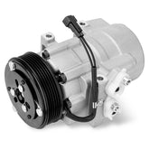 YEHERIT compressor front view showing mounting points and reliable fit