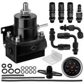 YEHERIT regulator front view showing compact body and inlet outlet for reliable pressure control