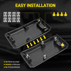 YEHERIT bumper pad side profile demonstrating precise fit and seamless edge alignment