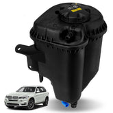 YEHERIT coolant reservoir front view showing fitment and clean finish benefits
