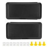YEHERIT front bumper guard pads front view showing clean replacement look and fit