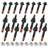 YEHERIT front kit layout showing complete fastener set for quick identification and convenience