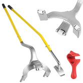 YELLOW JACKET front view of three-piece tire tool kit showing durable finish and included bead keeper