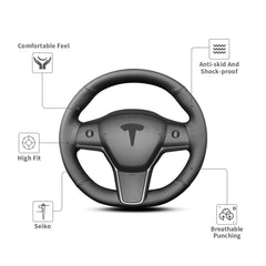 Yeolpise cover installed in Tesla Model 3 interior enhancing appearance