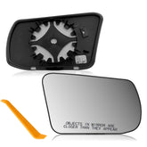 Yeparie front view showing passenger mirror packaging and quick install benefit