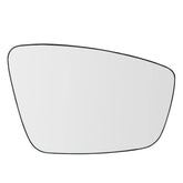 Yeparie front view of passenger side mirror glass showing ready-to-install fit