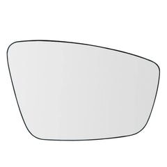 Yeparie front view of passenger side mirror glass showing ready-to-install fit