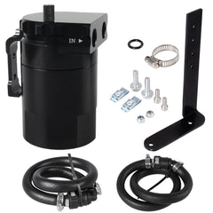 YESHMA front view oil catch can shows compact design and easy mounting benefit