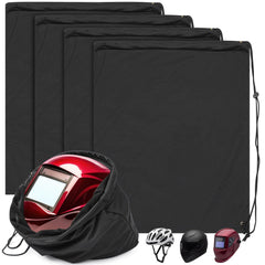 Yeyeplum front view of helmet bag showing protective cover benefit