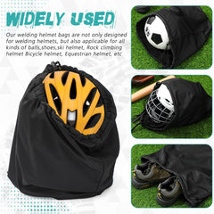 Yeyeplum helmet placed inside bag keeping surfaces scratch-free