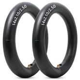 YeYouC front packaging showing 14x2.10–2.50 tubes and included valve caps, durable spare benefit