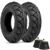 YeYouC front view of tire and tube kit showing included parts and packaging benefits