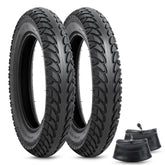 YeYouC front view of packaged tire and tube set showing contents and convenience
