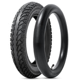 YeYouC front view of 12.5x2.25 tire showing tread for reliable grip