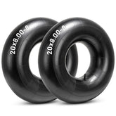 YeYouC inner tube front view showing TR13 valve and robust rubber, durable replacement