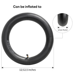YeYouC butyl rubber tube detail highlighting thick wall for better air retention