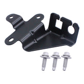YHB front view bracket mounted on intake showing secure fit and alignment