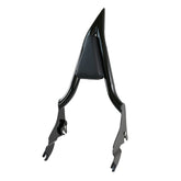 YHMOTO front view mounted on Road King showing stable passenger support
