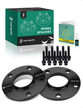 YHTAUTO front view of spacer pair showing clean edges and fit benefit