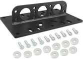 YHXCUIER lift plate front view showing mounting holes and solid construction for safe lifts