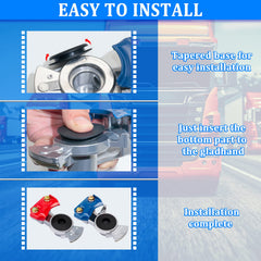 YiaChuii glad hand installed on trailer demonstrating reliable connection and safety