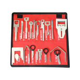 YIENAKFUN front packaging showing 38pcs kit and organized layout for quick selection