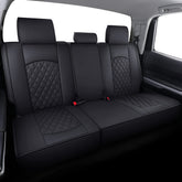 YIERTAI back seat cover front view showing custom fit and protection