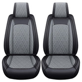 YIERTAI front seat cover full view showing neat fit and protection
