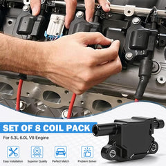Yikesai coil pack terminal detail demonstrating robust contacts for reliable spark