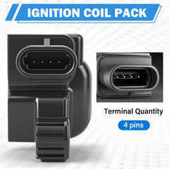 Yikesai eight coil packs boxed set indicating full-bank replacement convenience