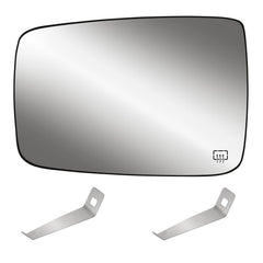 Yikesai driver side front view showing mirror shape and fit benefits
