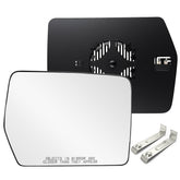 Yikesai passenger side mirror front view showing full replacement benefit
