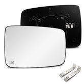 Yikesai passenger-side mirror front view showing clear reflective surface and fit