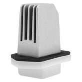Yikesai front view of resistor showing plug-and-play fit and easy replacement