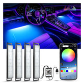 YiLaie front packaging showing LED strips and controller, highlights easy setup