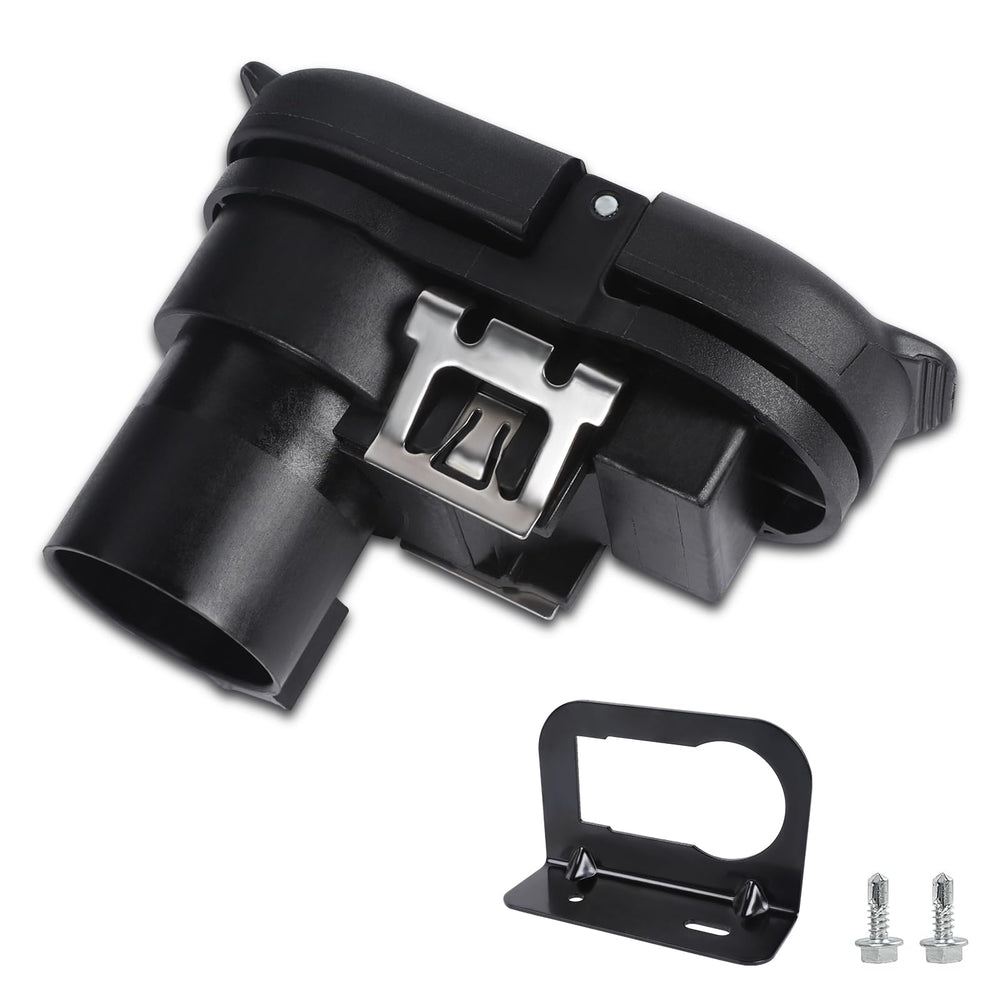 Yinaolan front view of connector showing combined 7-blade and 4-flat for easy hookup